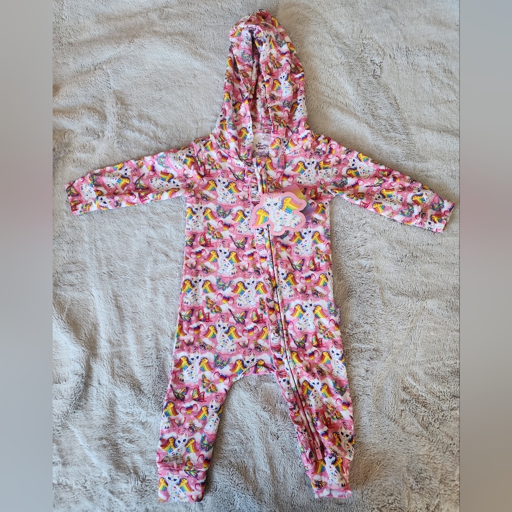NWT 6-9mo Posh Peanut French Terry Romper